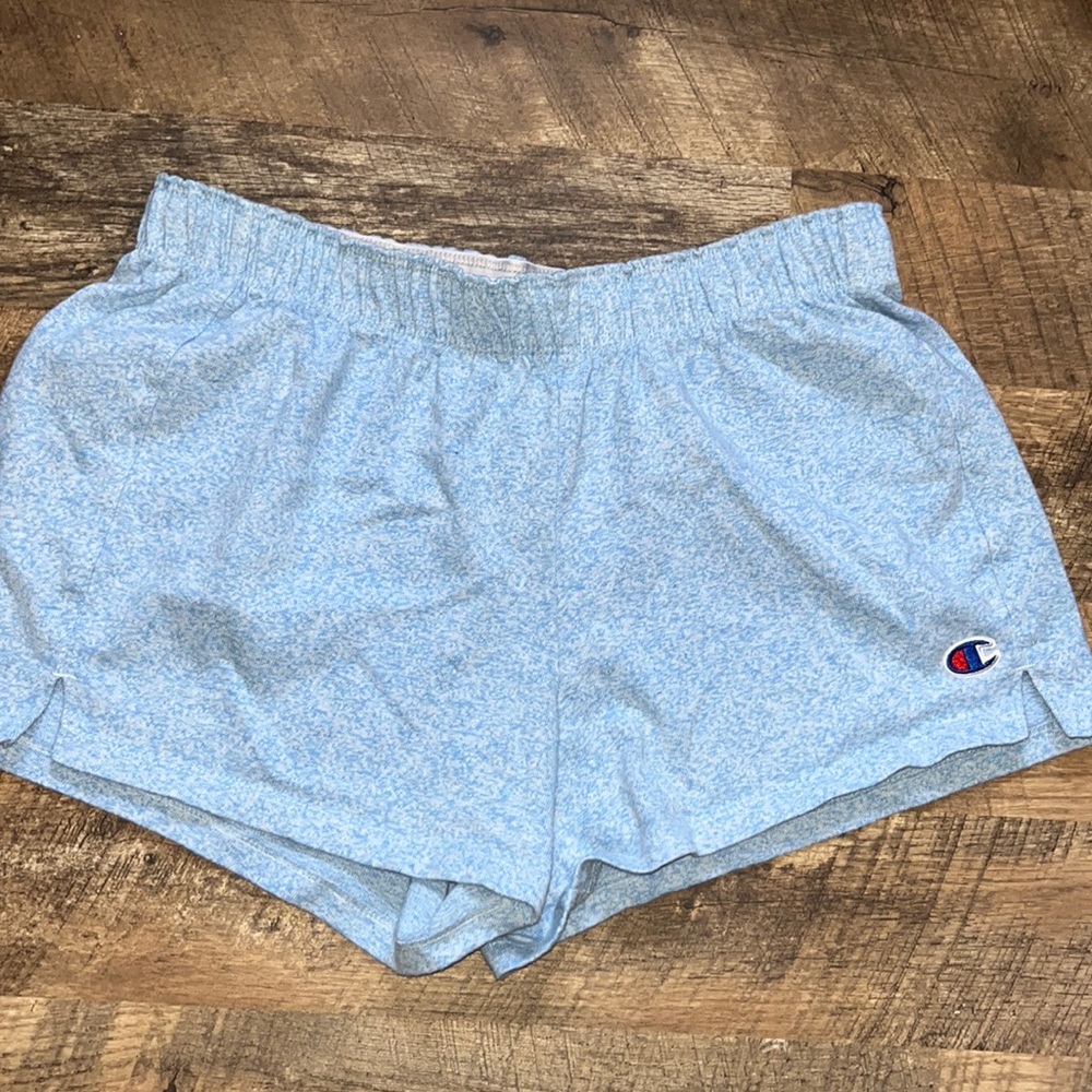 Light blue loose fitted shorts!